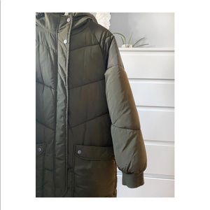 Puffer coat from Zara #winterloves
